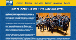 Desktop Screenshot of bigtimejazz.org